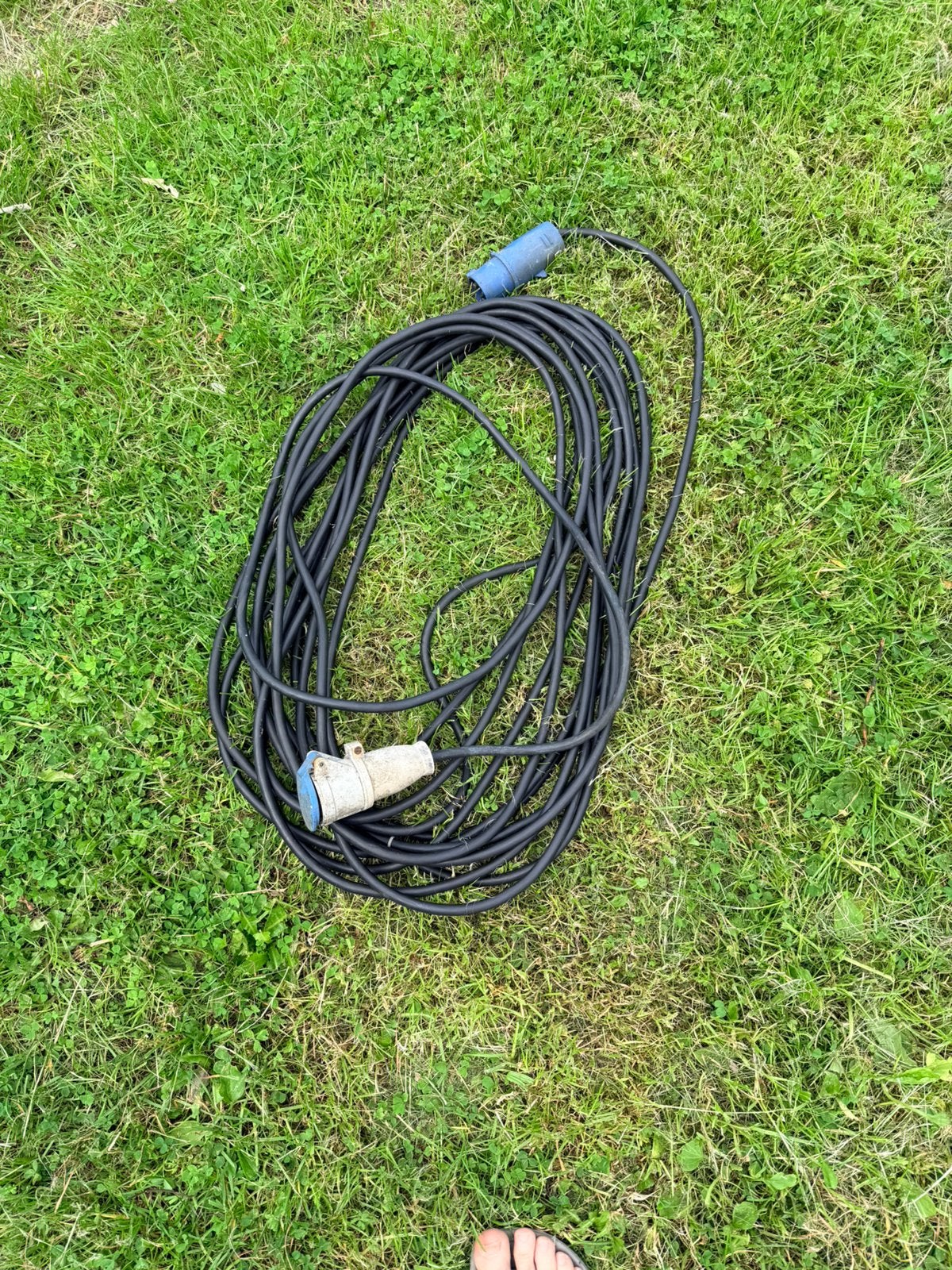 20m CEE verlengsnoer voor boot, camper of camping, Ophalen, Gebruikt