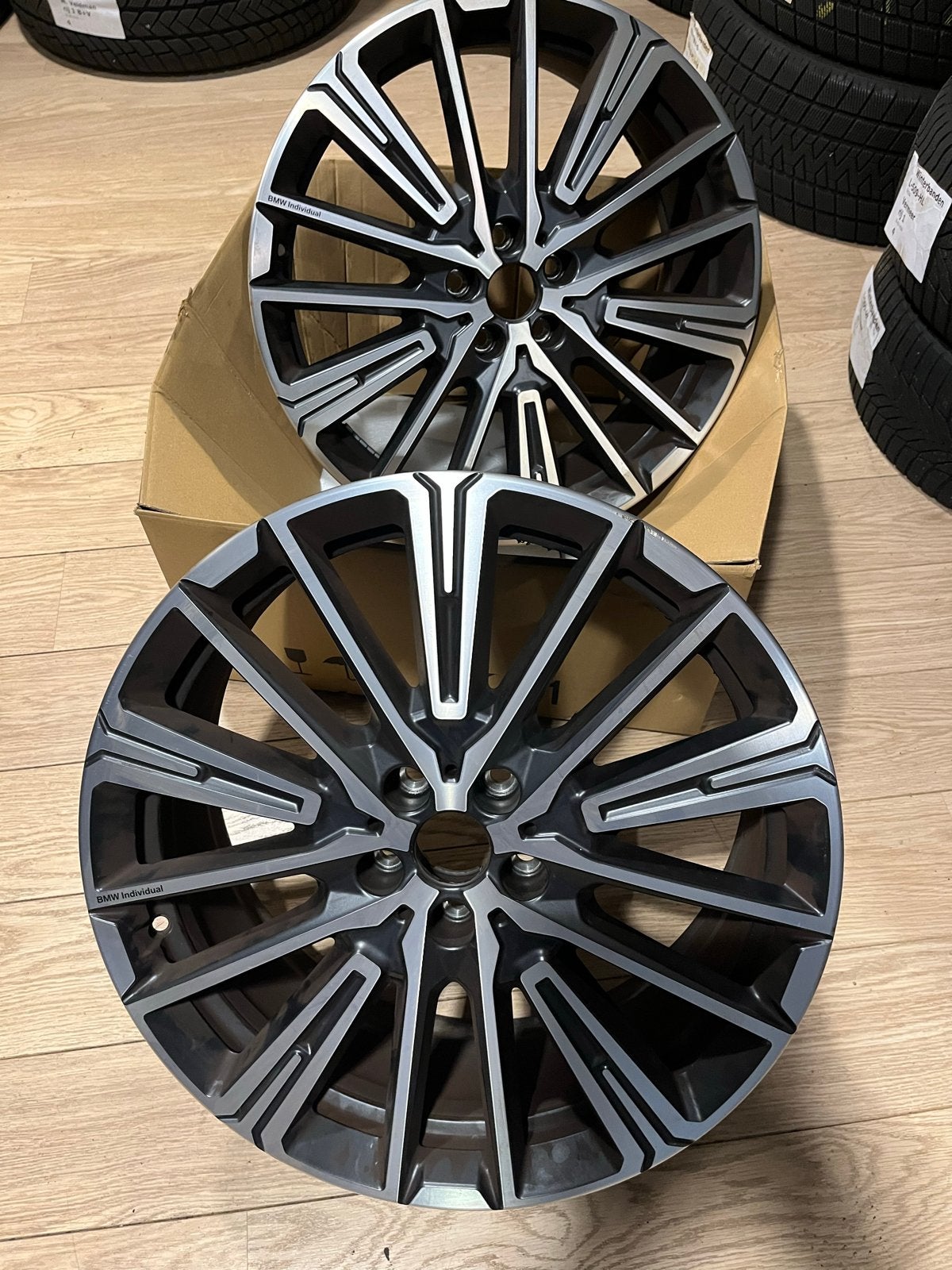 2 x BMW Individual 20 inch velgen - Zo goed als nieuw, Auto-onderdelen, Ophalen, Gebruikt, Velg(en), Personenwagen