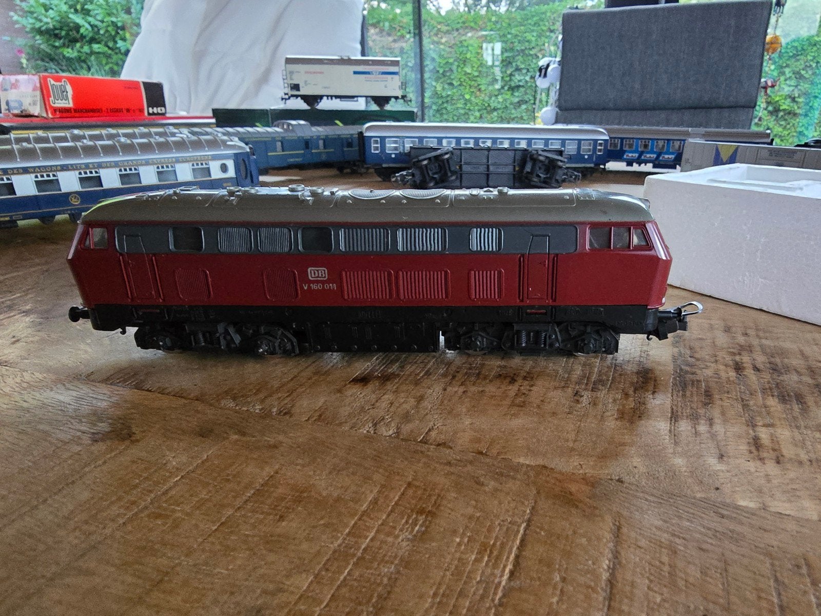 Lima Locomotief DB V 160 001 H0 Schaal, Gebruikt, Ophalen of Verzenden, Lima, Gelijkstroom