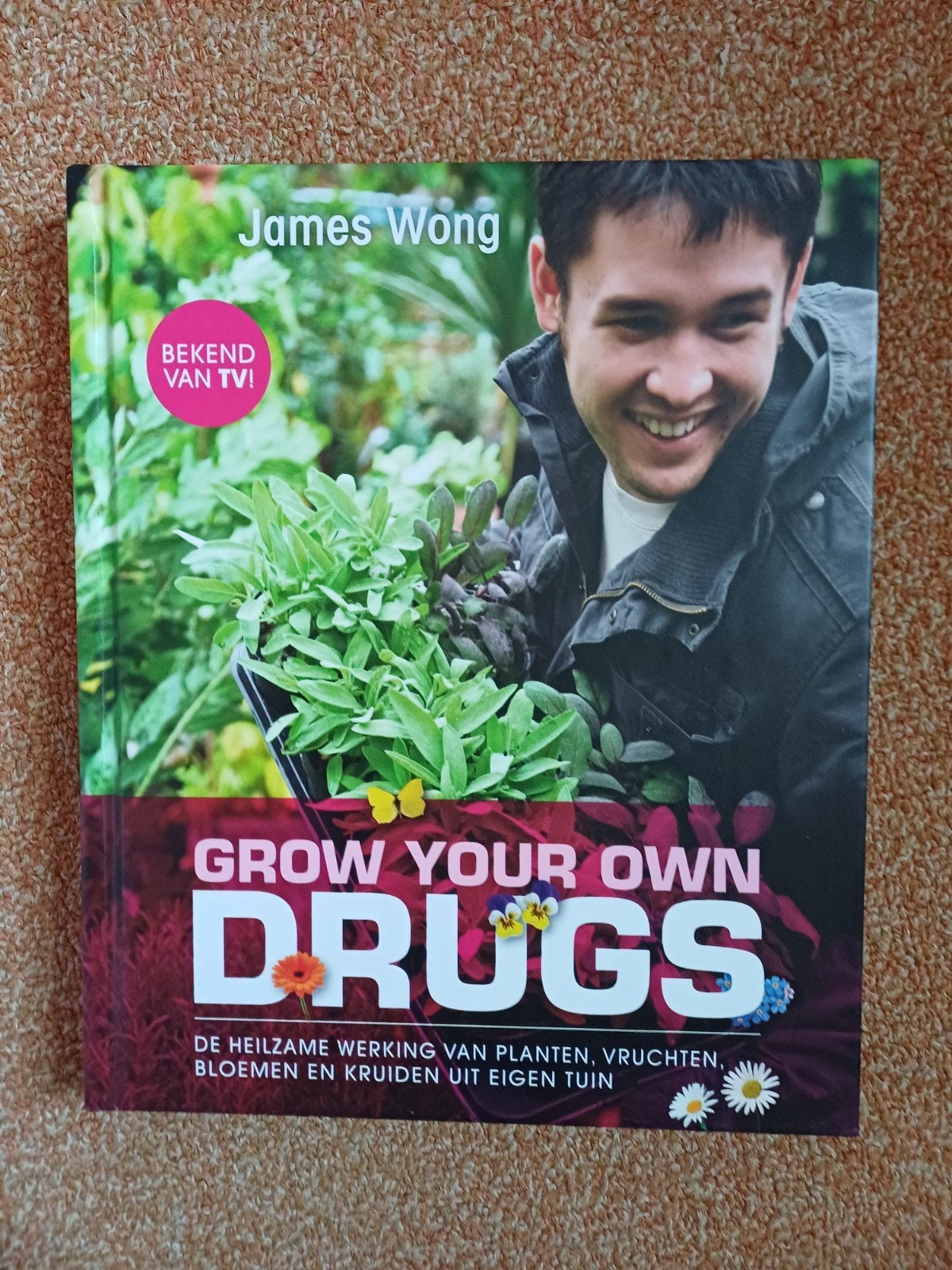 Grow your own drugs van James Wong, Boeken, Ophalen of Verzenden, Nieuw, Kruiden en Alternatief