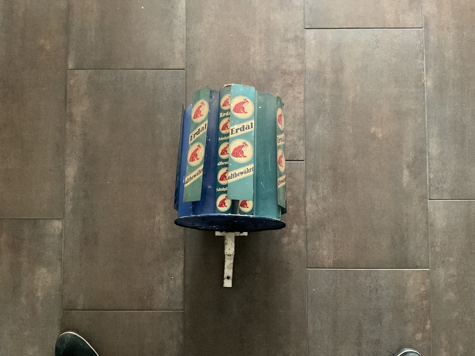 Vintage Erdal Schuhpflege Reclame Display - Nette Staat, Ophalen of Verzenden, Gebruikt