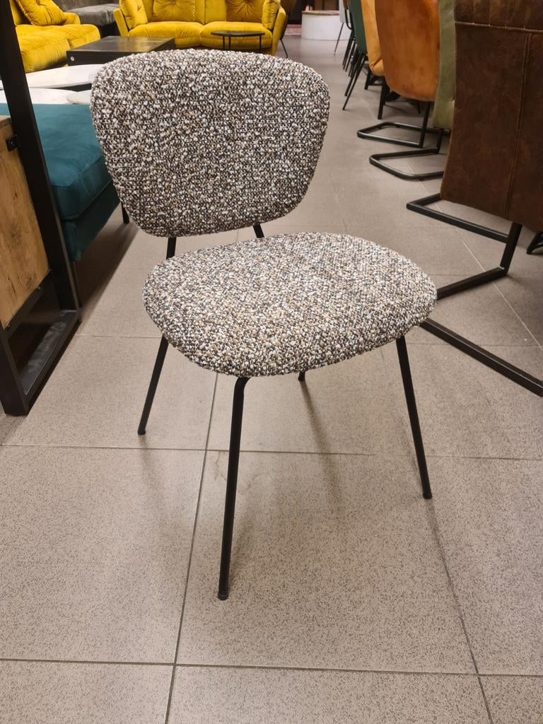 Nieuwe Eleonora eetkamerstoel Jon taupe maywood €50p/st, Ophalen, Industrieel landelijk barok brocante koloniaal boheems vintage
