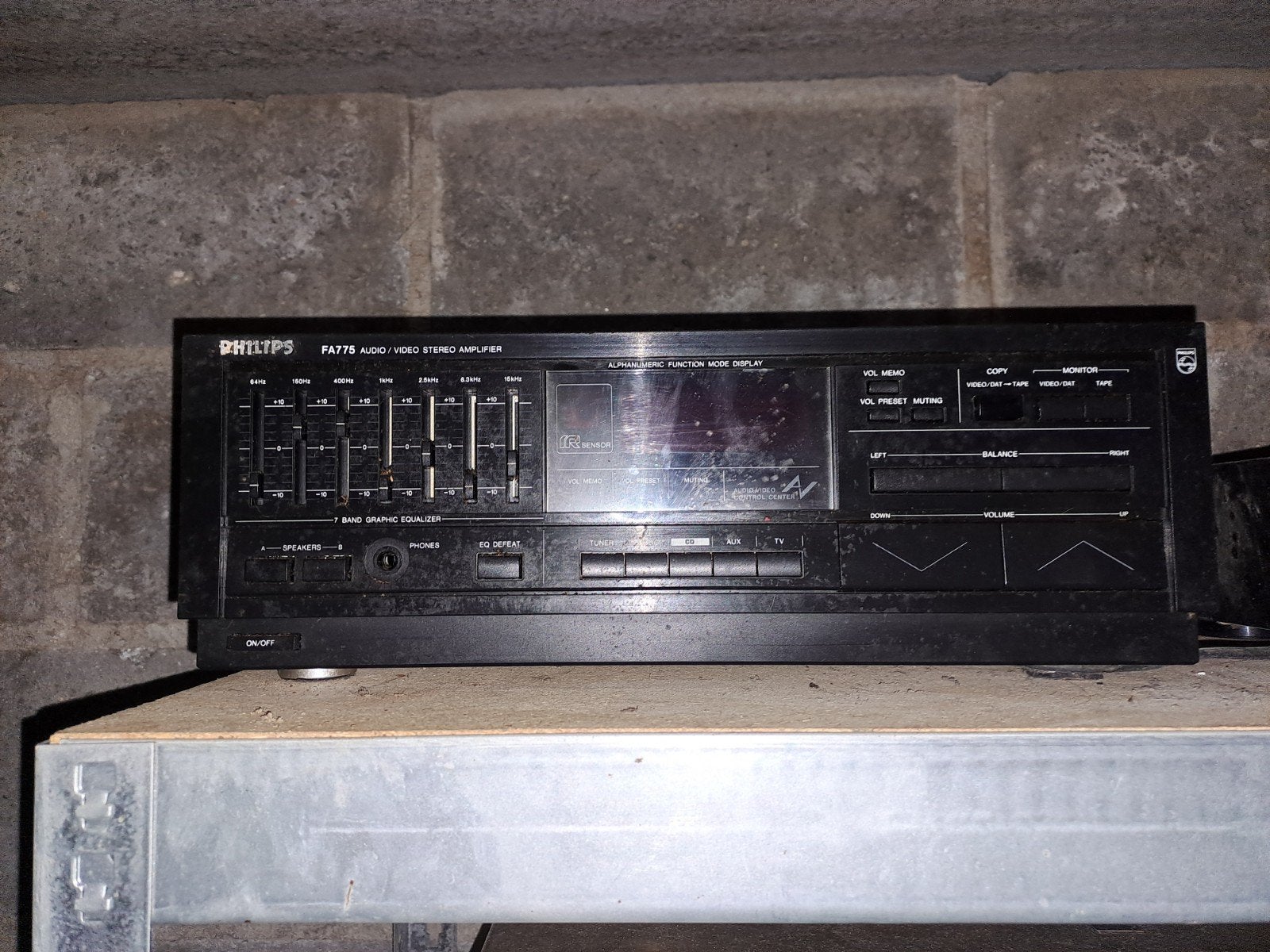 Philips vintage versterker, Ophalen, Minder dan 500 watt