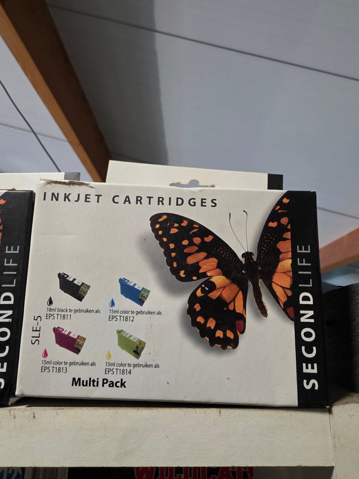 SecondLife Inkjet Cartridges Multi Pack (EPS T1811-T1814), Cartridge, Onbekend, Nieuw, Ophalen of Verzenden