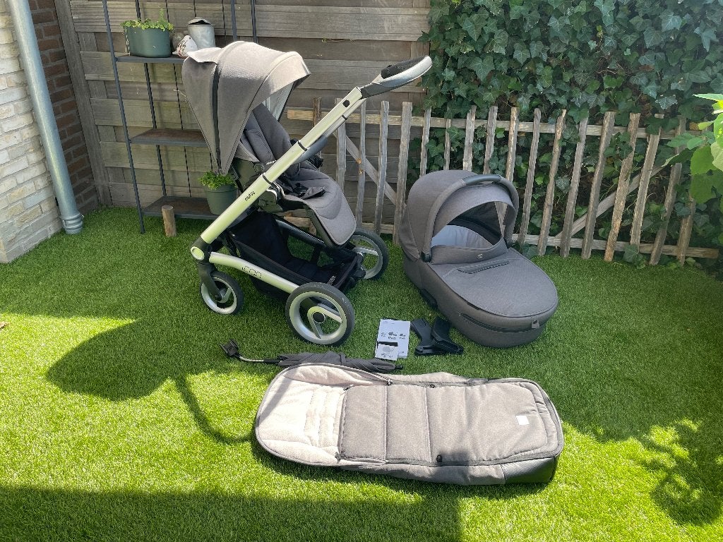 Mutsy Icon Vision kinderwagen - compleet met accessoires, Kinderen en Baby's, Kinderwagens en Combinaties, Ophalen, Gebruikt, Combiwagen
