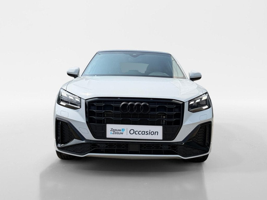 Audi Q2 35 TFSI S Edition Automaat | S-Line uitgevoerd | Met, Auto's, Audi, 12 maanden, 4 cilinders, Leder en Stof, Wit