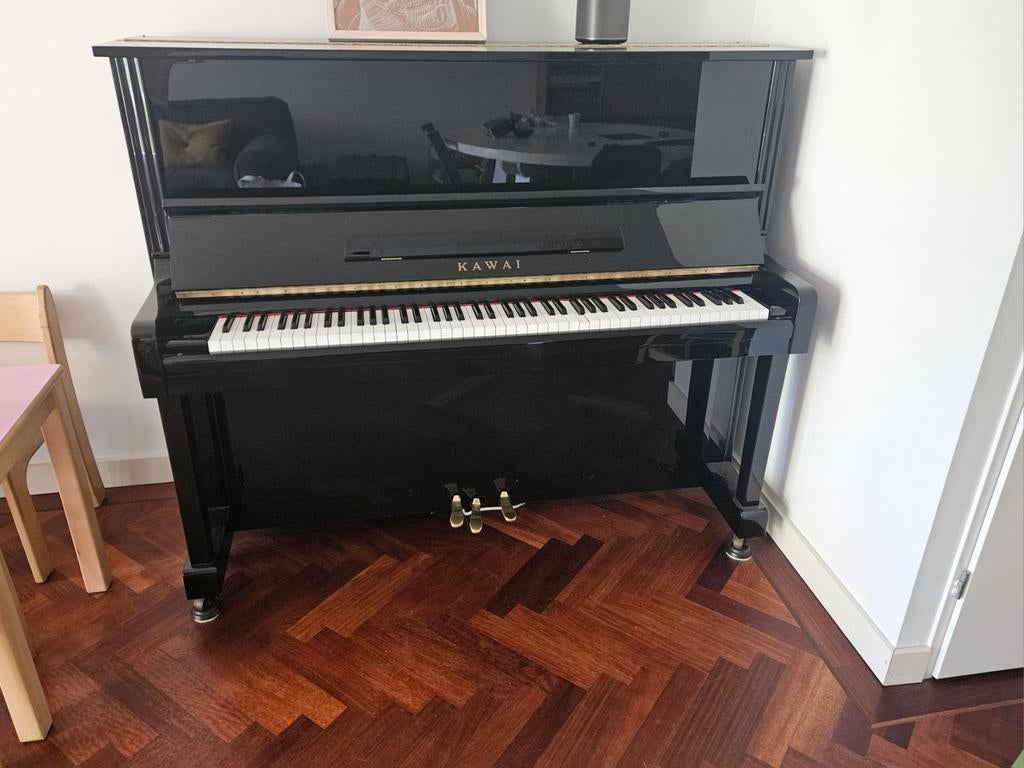 Kawai piano, Muziek en Instrumenten, Piano's, Ophalen of Verzenden, Gebruikt, Zwart, Hoogglans