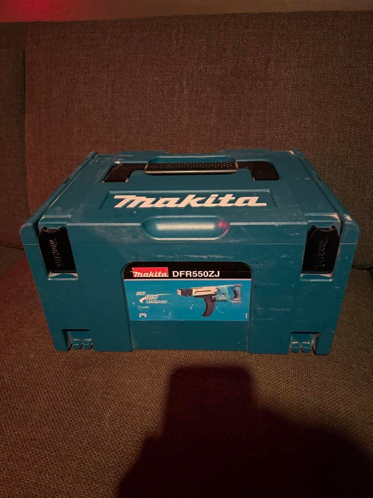 Makita DFR550ZJ 18V Schroefautomaat, Ophalen of Verzenden, Gebruikt
