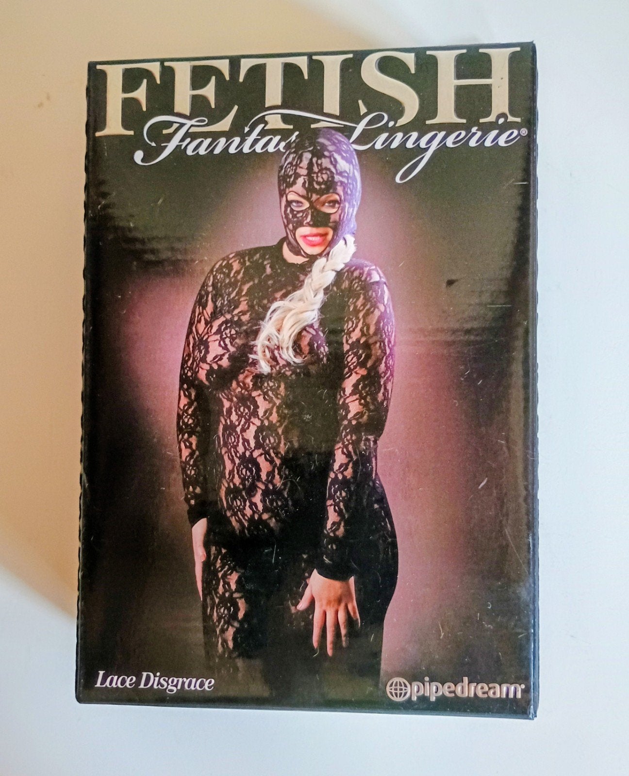 fetish kanten lingerie, Verzenden, Zwart