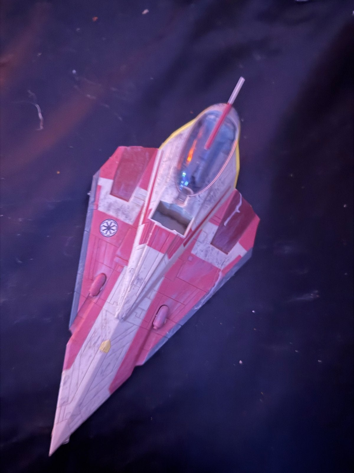Star Wars Micro Machines Jedi Starfighter, Verzamelen, Ophalen of Verzenden, Gebruikt, Overige typen