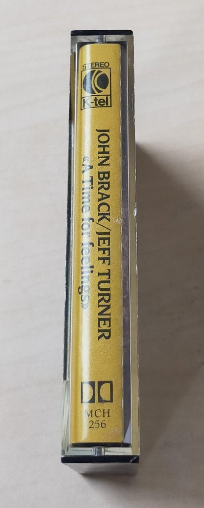 John Brack & Jeff Turner - A Time For Feelings Cassette MC, Cd's en Dvd's, Cassettebandjes, Ophalen of Verzenden, Zo goed als nieuw