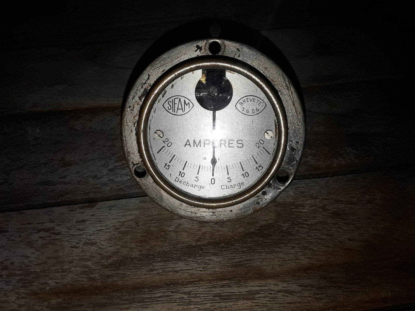 Antiek SIFAM  ampere meter van Bugatti 1920/1930, Ophalen of Verzenden, Auto's