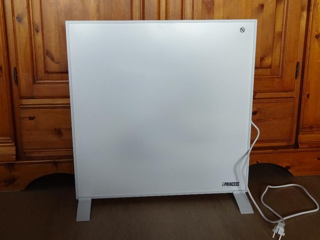 Infrarood paneelverwarmer, 60 x 60, 350W, nieuwstaat, Huis en Inrichting, Kachels, Ophalen, Overige soorten, Elektrisch, Zo goed als nieuw