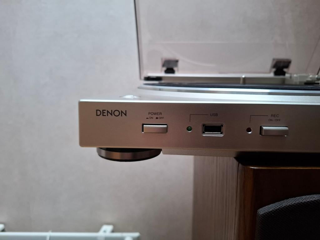 Denon DP-200USB Volautomatische Platenspeler met USB, Zo goed als nieuw, Automatisch, Platenspeler, Ophalen