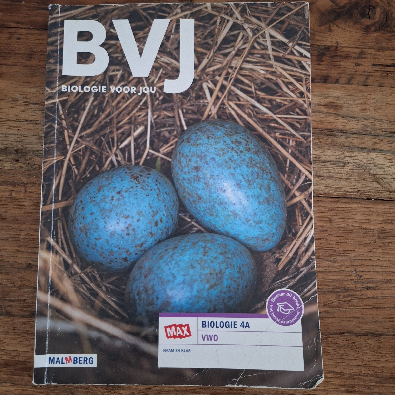 BVJ Biologie voor jou 4A VWO - Malmberg, Boeken, Schoolboeken, Gelezen, VWO, Biologie, Ophalen of Verzenden