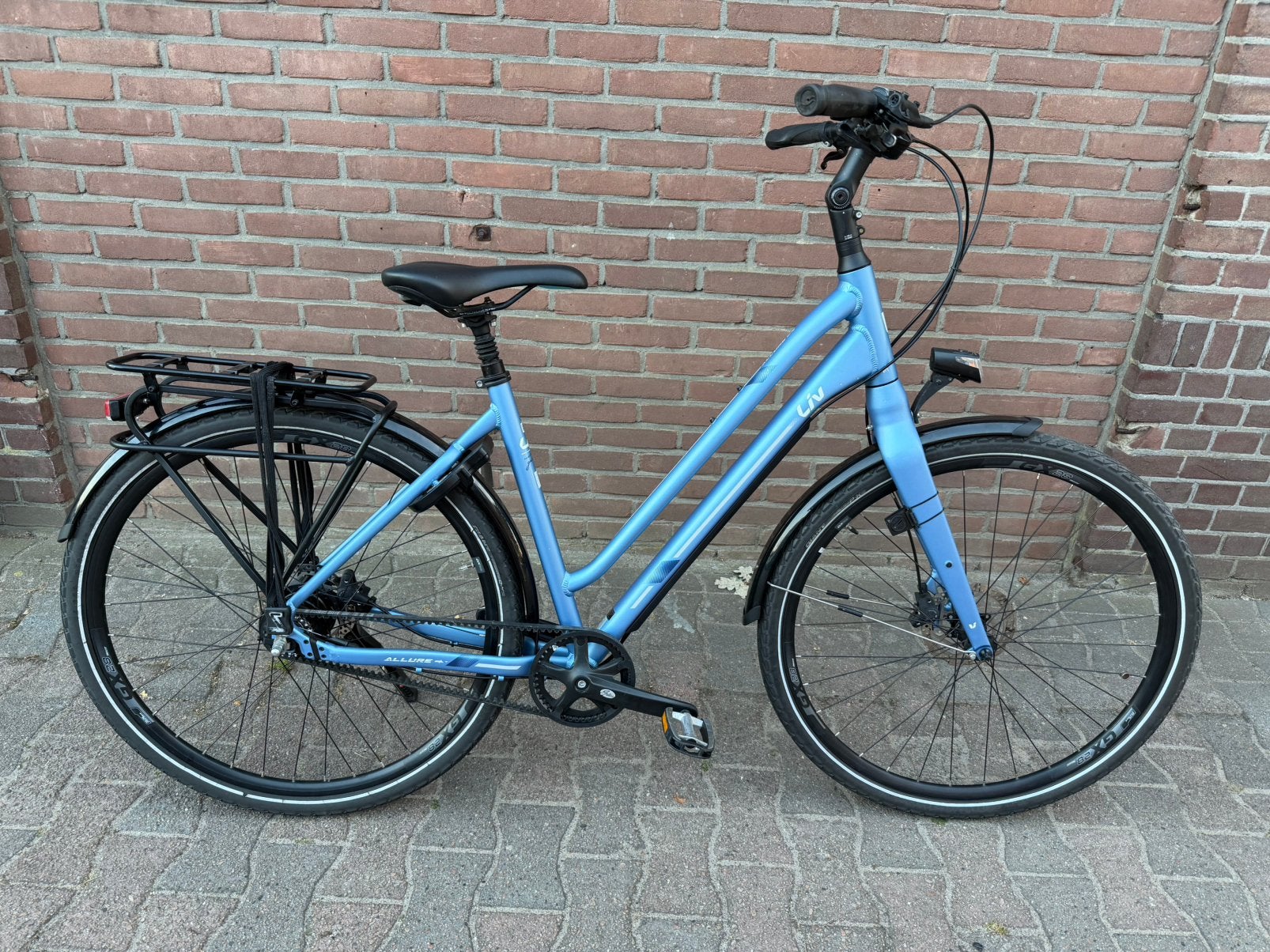 zeer nette giant liv allure cs damesfiets fiets belt drive, Fietsen en Brommers, Ophalen, Gebruikt, Versnellingen, Giant