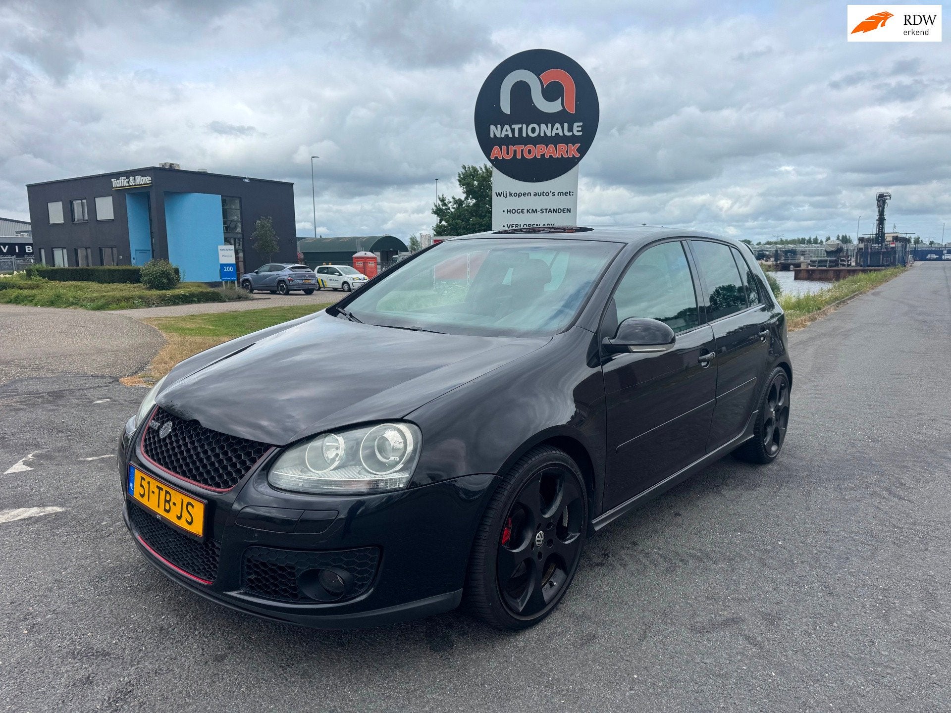 Volkswagen Golf 2006 * 2.0 TFSI GTI * AUTOMAAT * APK 2027, Gebruikt, 4 cilinders, 1984 cc, Zwart