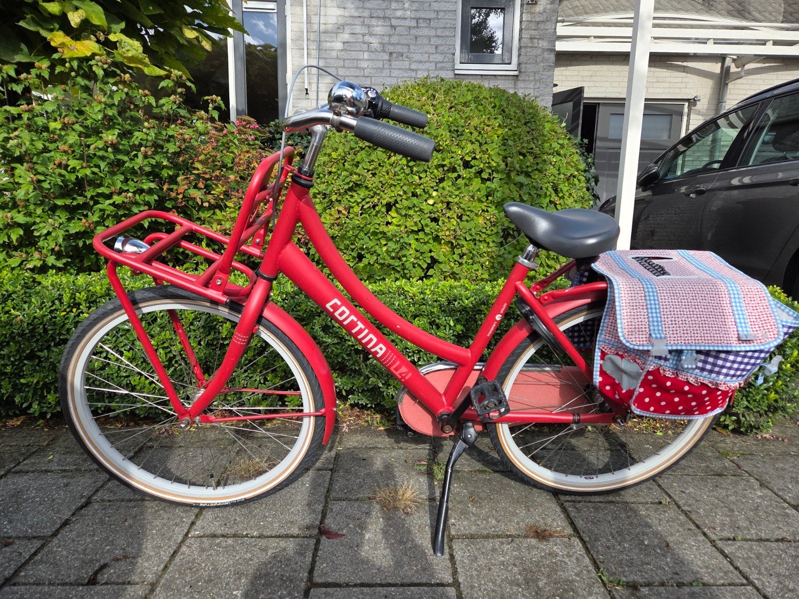 Cortina U4 Transportfiets - 3 versnellingen, terugtraprem, Terugtraprem, Gebruikt, Versnellingen, Ophalen