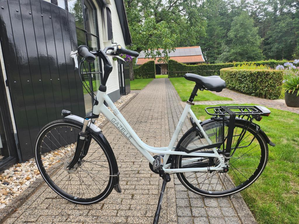 Gazelle Paris C7 damesfiets, Ophalen, Versnellingen, 56 cm of meer, Zo goed als nieuw
