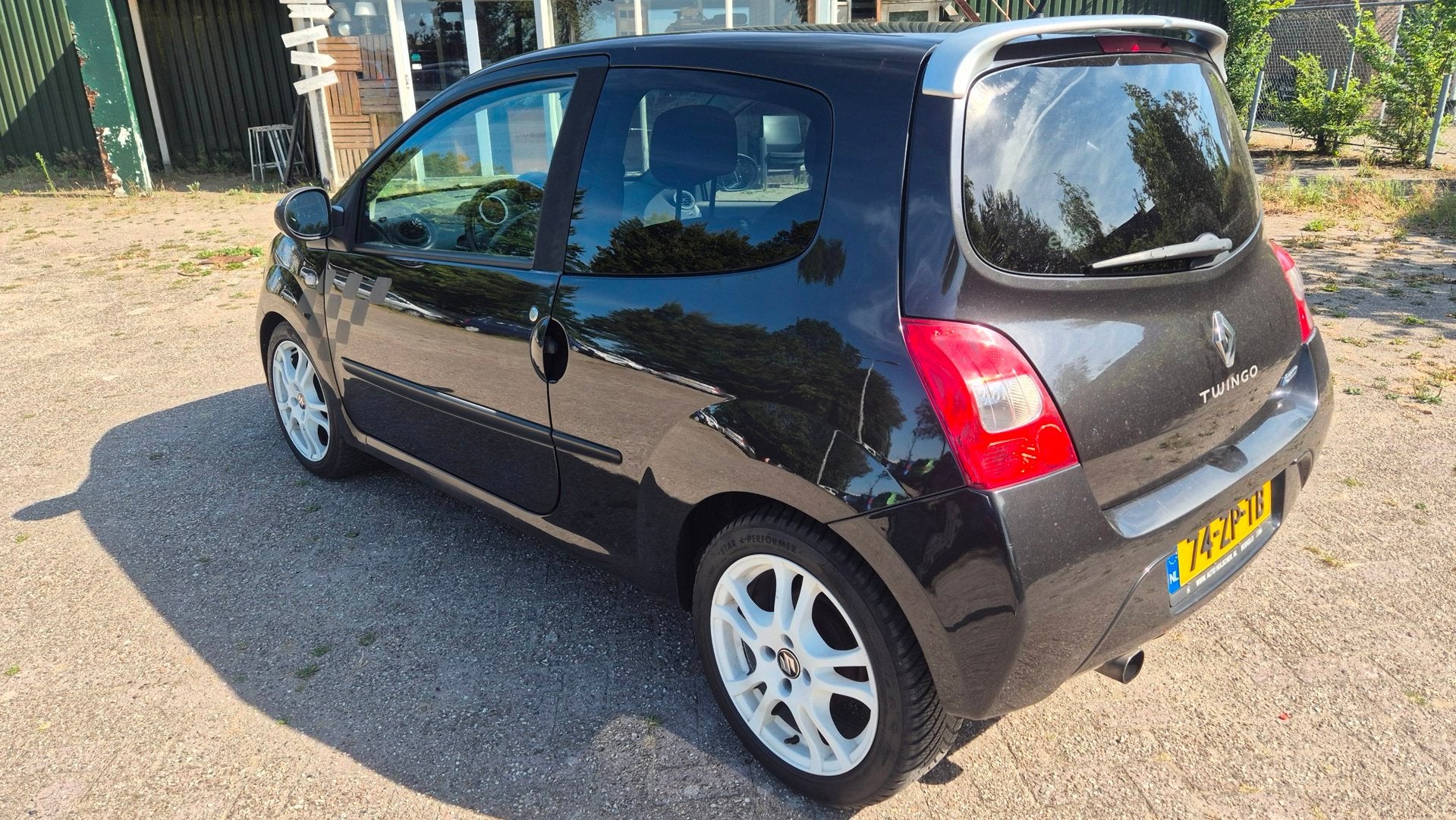 Renault Twingo 1.2 TCE GT ZEER SPORTIEF AIRCO!, Voorwielaandrijving, 4 stoelen, Zwart, Origineel Nederlands