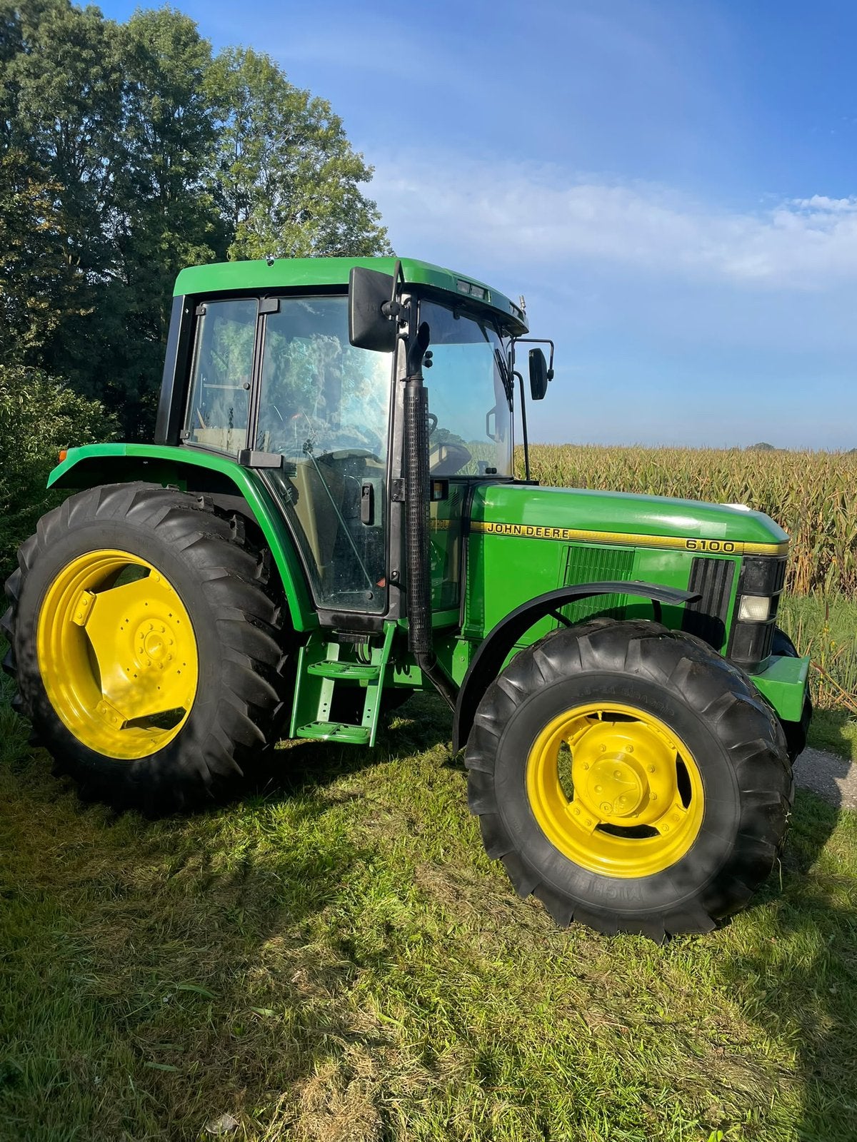 John deere 6100 tractor trekker, Zakelijke goederen, Ophalen, Gebruikt, Tot 80 Pk, John Deere