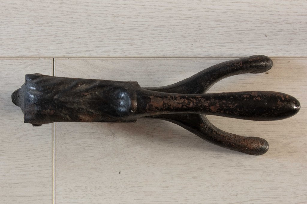(nr.222) Grote zware gietijzeren kurkenpers, Antiek en Kunst, Ophalen