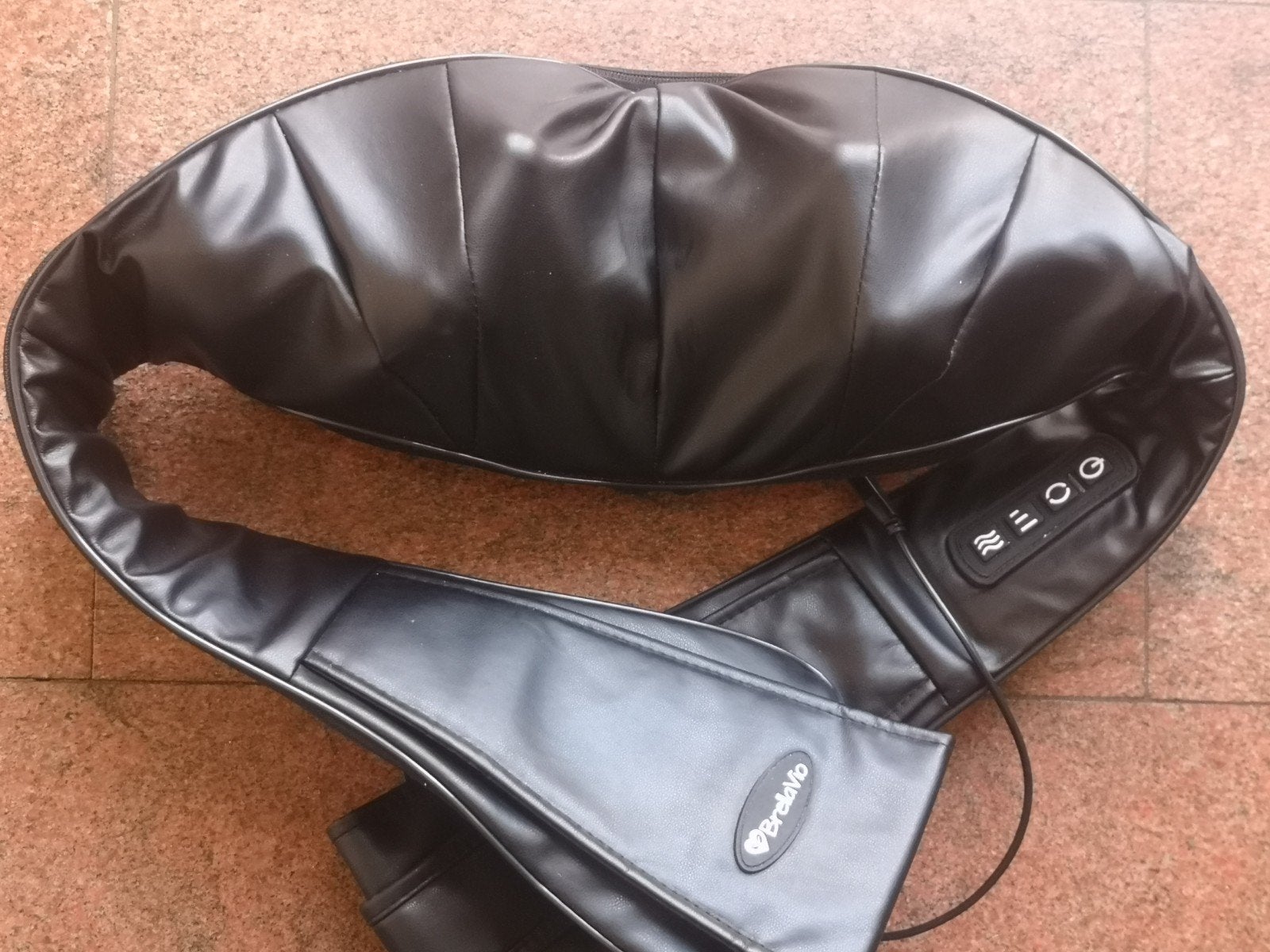 BrellaVio XL Draadloos Shiatsu Massagekussen met Accu, Ophalen of Verzenden, Zo goed als nieuw, Massagestoel of Kussen
