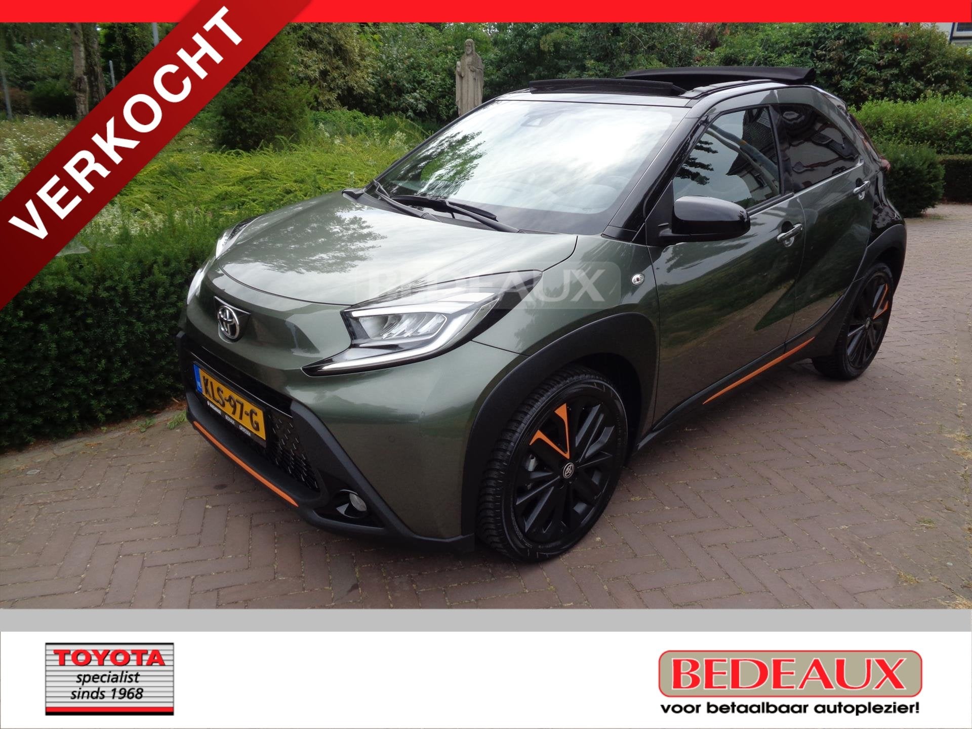 TOYOTA Aygo X 1.0 VVT-i MT 72pk Limited Cabrio , bij Toyota, Auto's, Toyota, 12 maanden, LED verlichting, Gebruikt, 4 stoelen