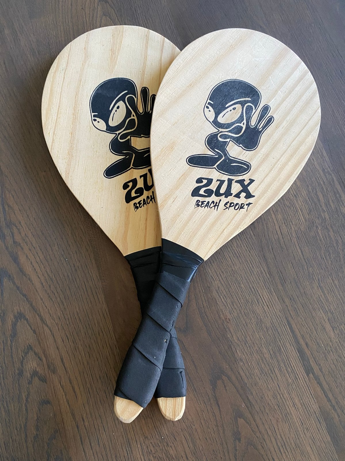 Nieuwe houten beach padel rackets - ZUX Beach Sport, Sport en Fitness, Padel, Ophalen of Verzenden, Nieuw, Padelracket
