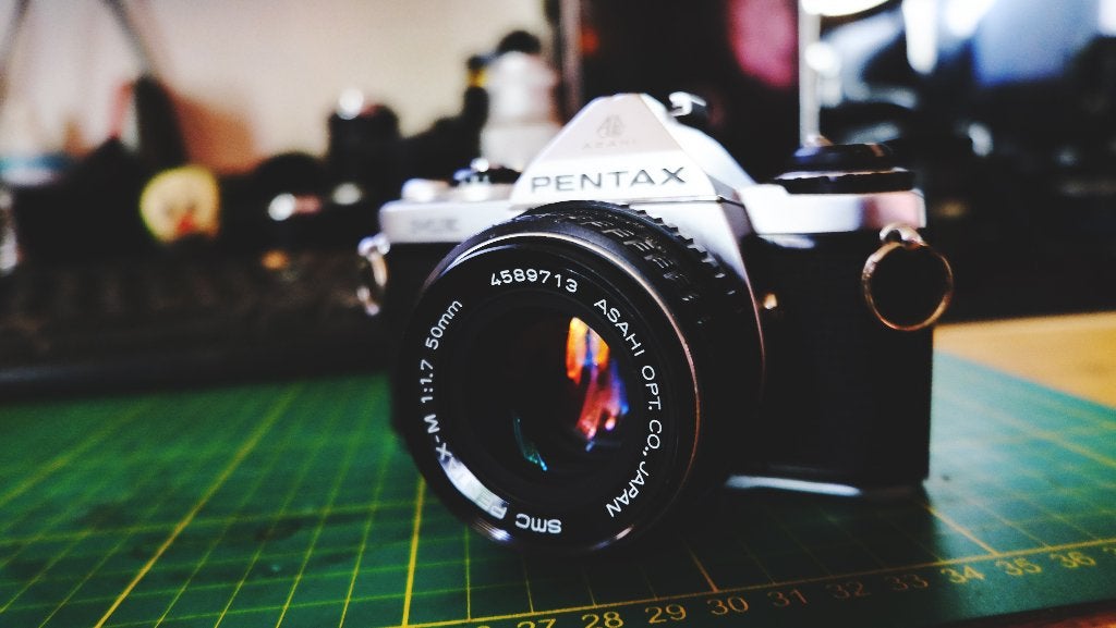 3 analoge camera s te koop (Mamiya/Pentax/Yashica), Ophalen of Verzenden, Gebruikt, Spiegelreflex, Pentax
