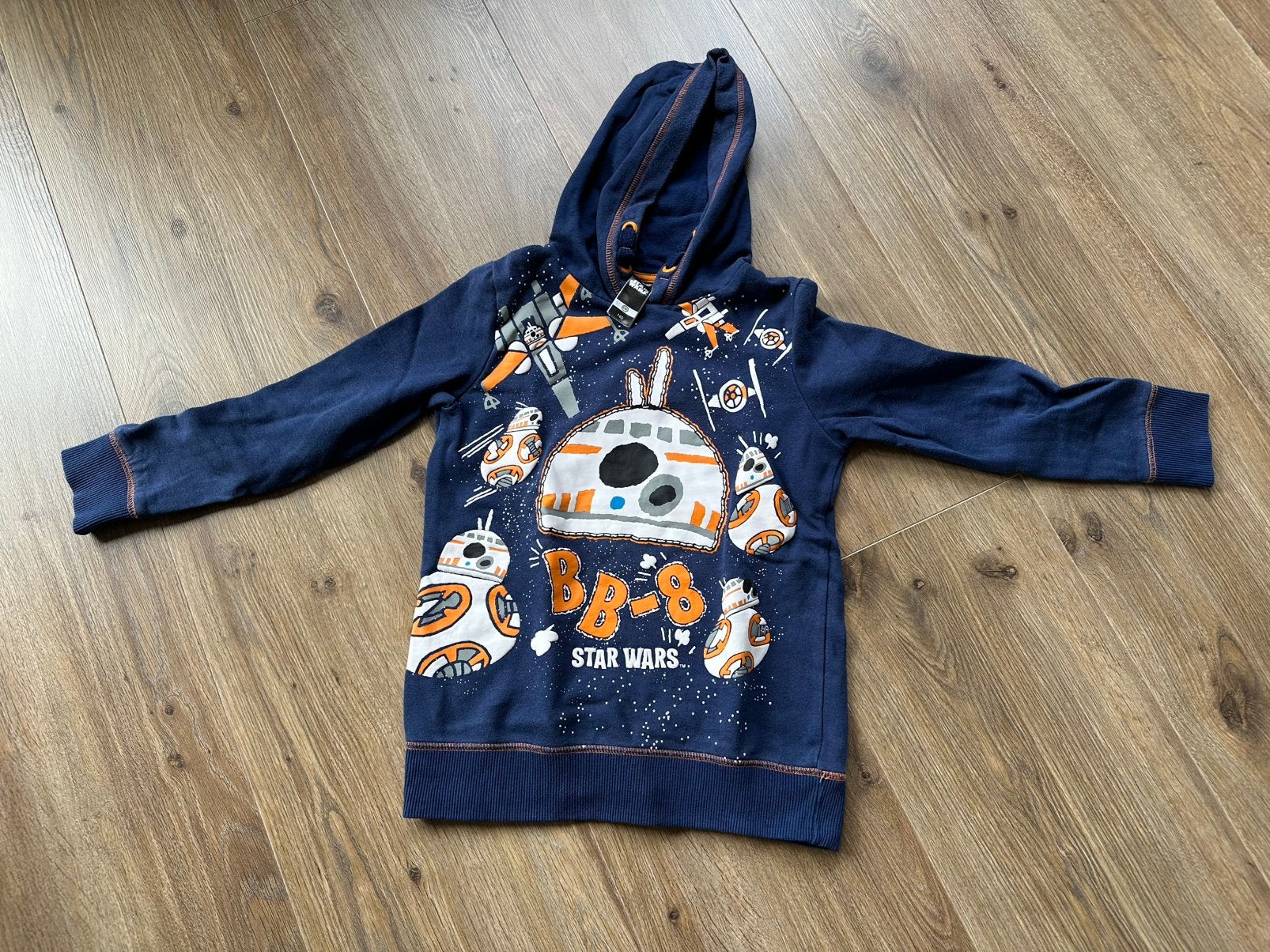 Mooie en nette hoodie StarWars maat 140 - C&A, Kinderen en Baby's, Ophalen of Verzenden, Zo goed als nieuw, Jongen, Trui of Vest