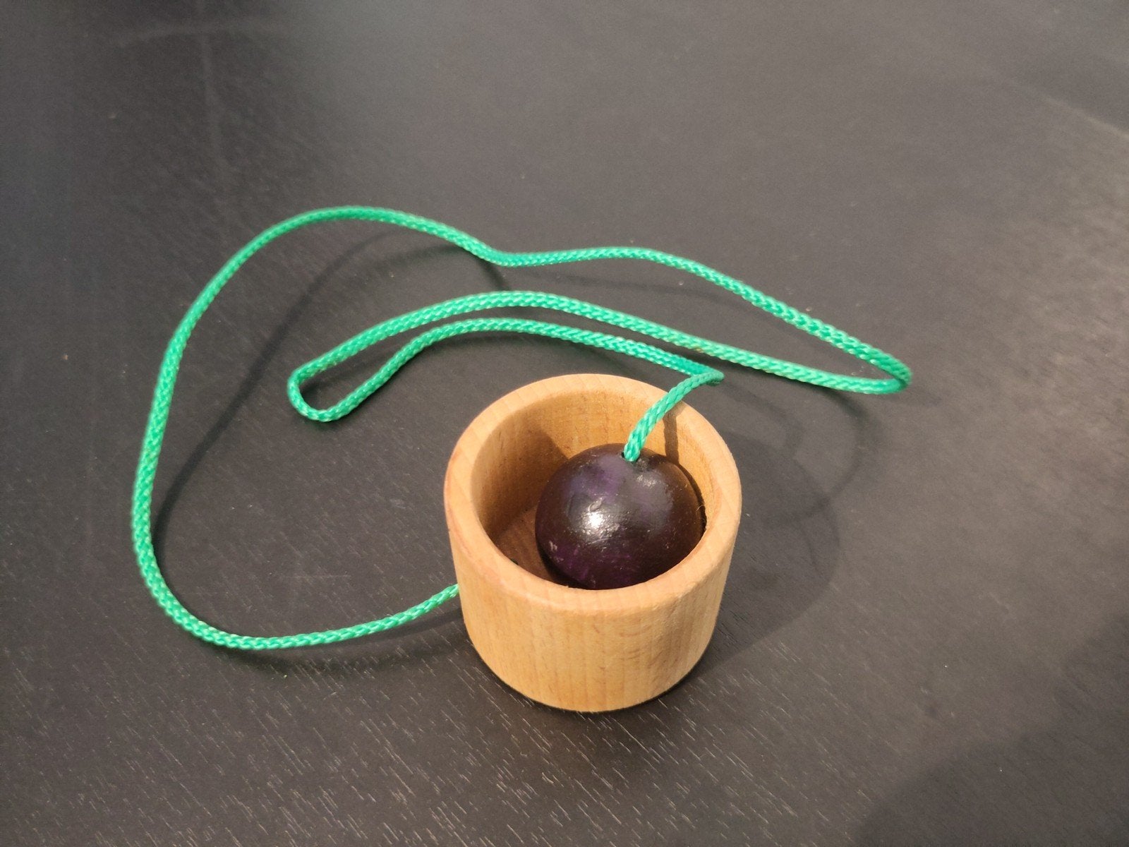Houten Bal en Beker Spel - Klassiek Kinderspeelgoed, Ophalen of Verzenden