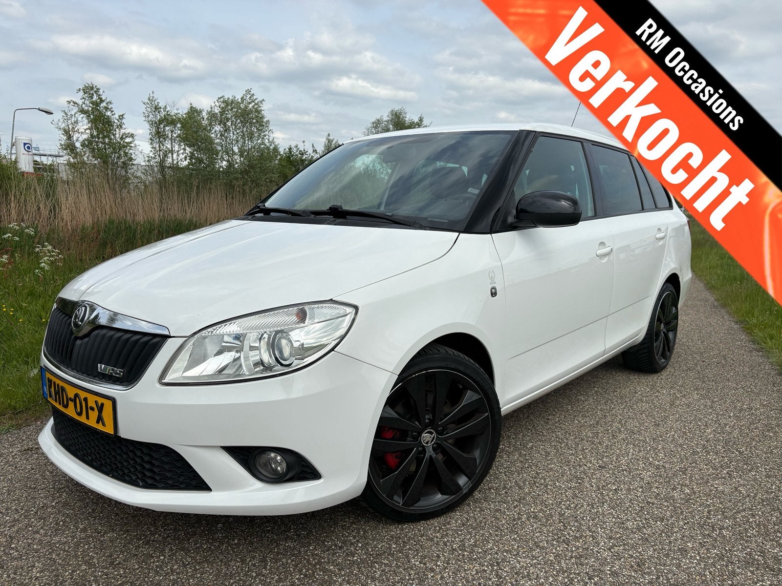 Skoda Fabia RS Automaat 180PK 2013 Combi/Airco/APK/CarPlay//, Stof, Zwart, 4 cilinders, 179 pk