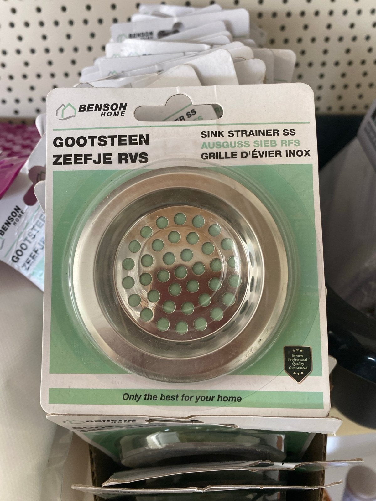 25x Nieuwe RVS Gootsteen Zeefjes - Benson Home, Overige typen, Onbekend, Ophalen of Verzenden, Metaal