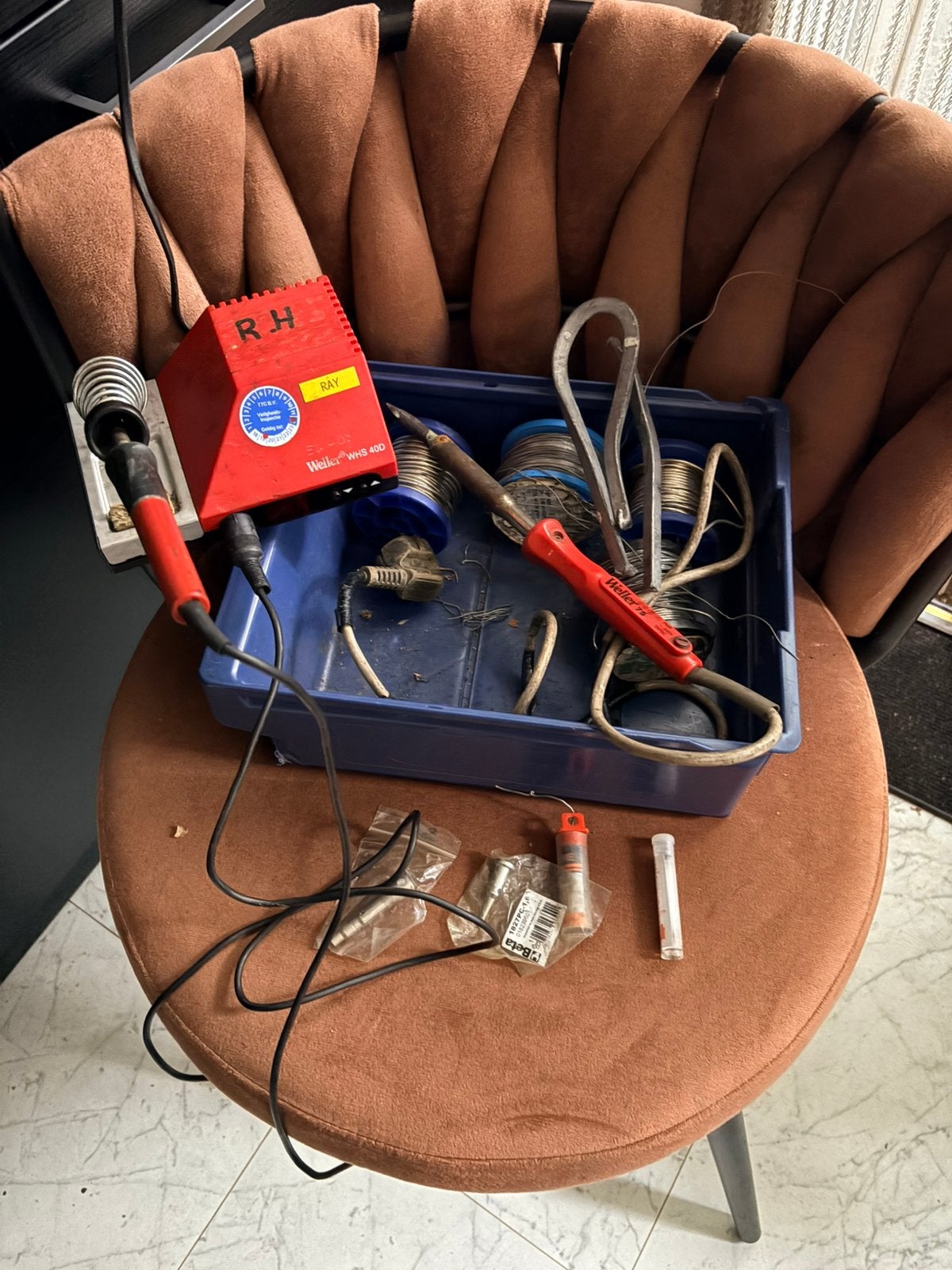Weller WHS 40D digitaal soldeerstation, Ophalen of Verzenden, Zo goed als nieuw, 250 ampère of meer, Overige typen