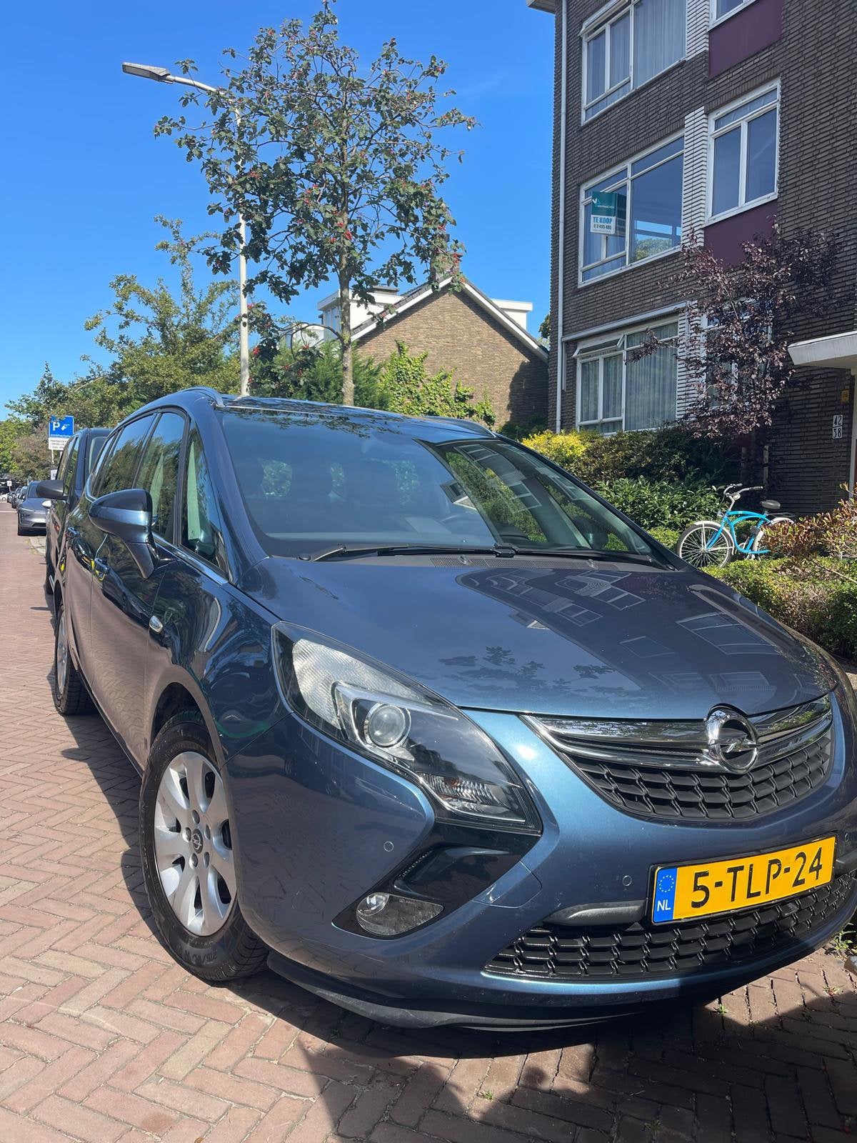 Opel Zafira 1.6CDTI 99KW/135PK Ecoflex 2014 Blauw, Voorwielaandrijving, Zwart, 4 cilinders, Blauw