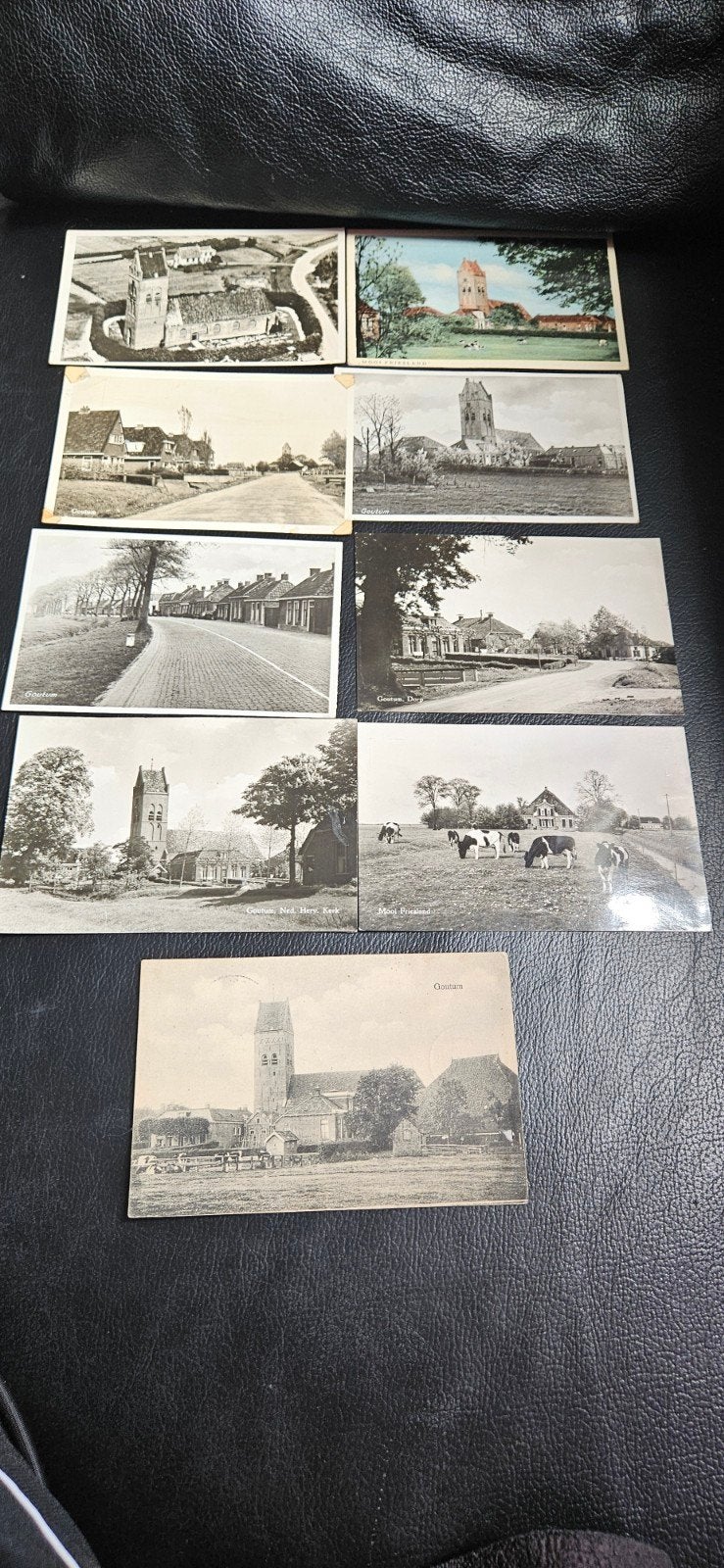 Goutum leeuwarden. 13 oude Ansichtkaarten, Ophalen of Verzenden, Voor 1920, Friesland
