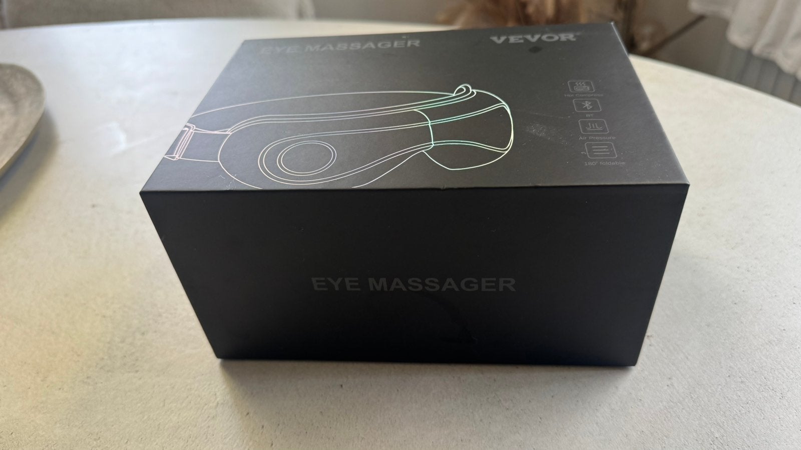 VEVOR oogmassager nieuw met warmte, luchtdruk en Bluetooth, Ophalen of Verzenden, Nieuw, Apparaat
