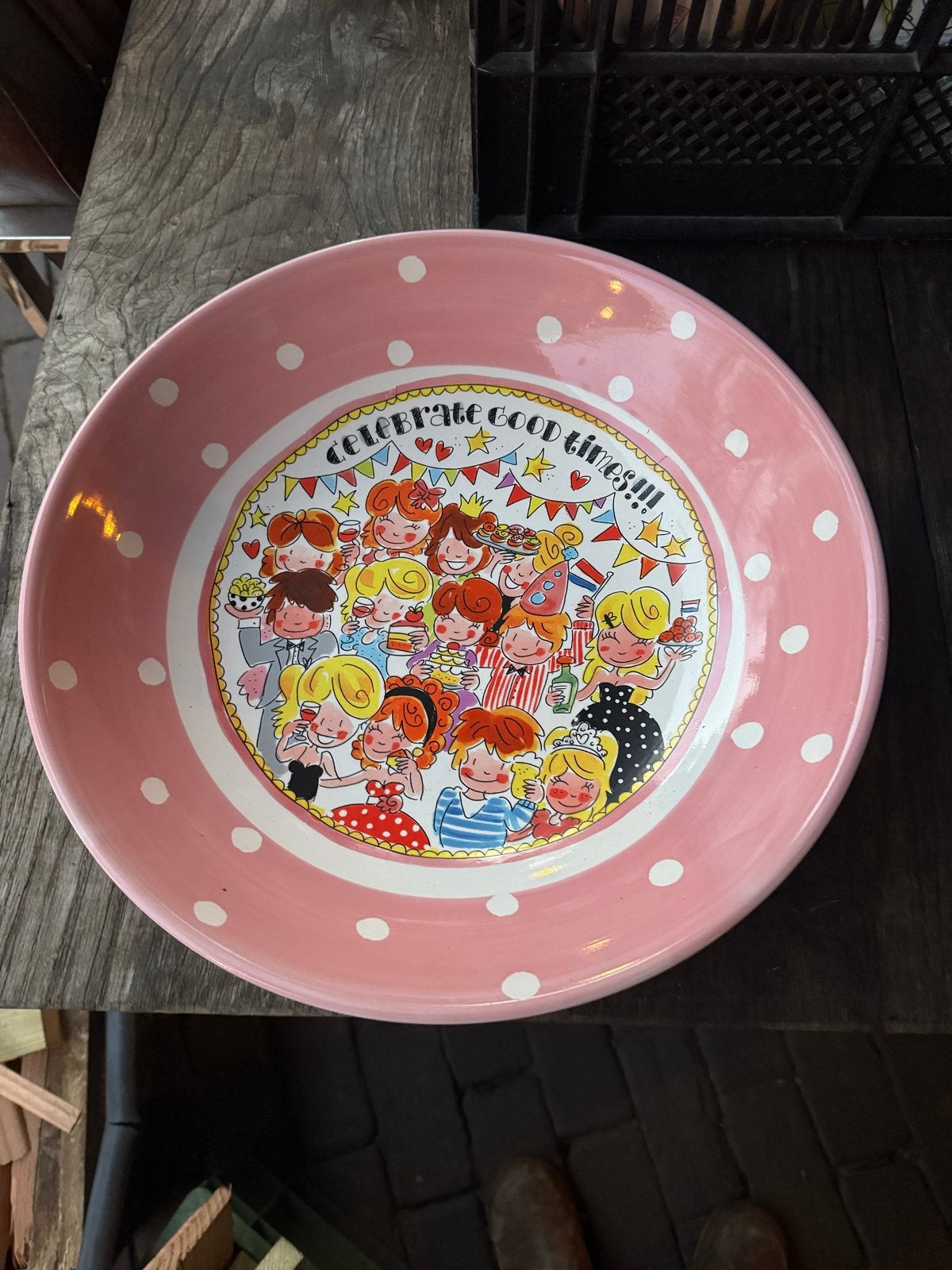 Blond Amsterdam Servies en Accessoires, Gebruikt, Keramiek, Ophalen of Verzenden, Bord(en)
