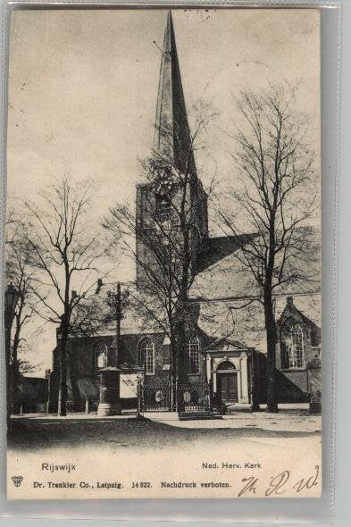 Rijswijk Ned Herv Kerk st 1902 Dr. Trenkler