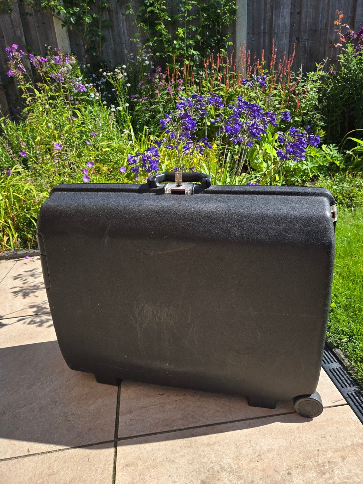 Samsonite Ruimbagage Koffer Zwart met Sleutelslot 75x65x23cm, Gebruikt, Hard kunststof, 70 cm of meer, 55 cm of meer