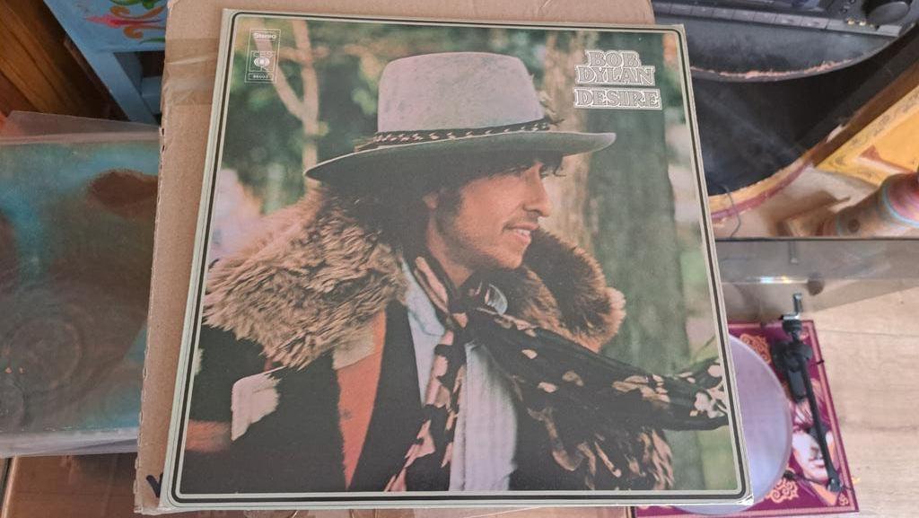 Bob Dylan Desire vinyl lp, Cd's en Dvd's, Vinyl | Pop, Ophalen of Verzenden, Gebruikt, 12 inch