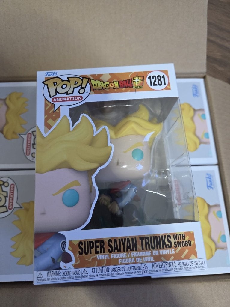 Funko Pop Dragonball Z Super Sayan Trunks (With Sword), SupportEMEA@Funko.com, 21 Holborn Viaduct, Londen, EC1A 2DY, Veringd Koninkrijk