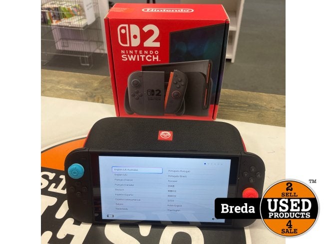 Nintendo Switch 2 - Zeer nette staat Incl doos & toebehoren, Nintendo, Zo goed als nieuw, Support@nintendo.com, 11-1 Hokotate-cho, Kamitoba, Minami-ku
Kyoto 601-8501
Japan