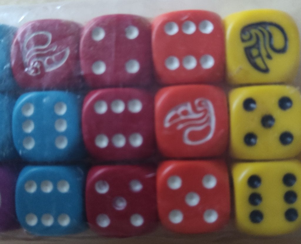 toekan dobbelsteen van het PERUDO spel kies uit div. kleuren, Vijf spelers of meer, Ophalen of Verzenden, Nieuw