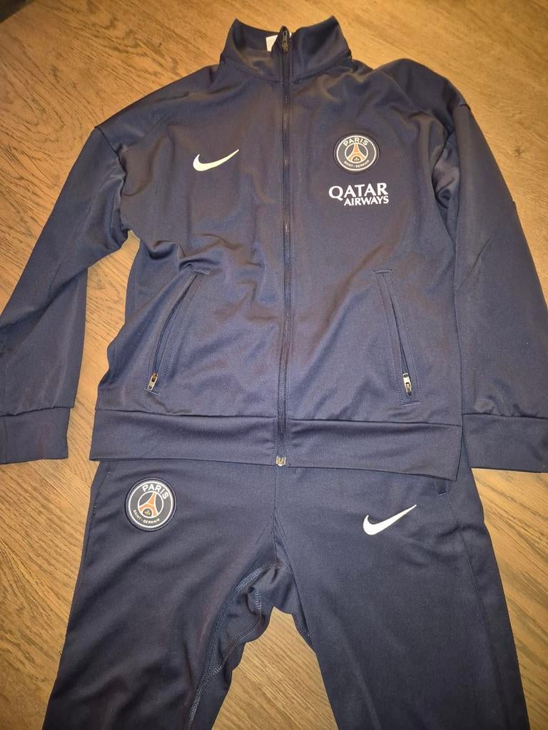 Nike PSG Trainingspak - Maat L (147-158), Blauw, Nike, Overige maten, Ophalen of Verzenden