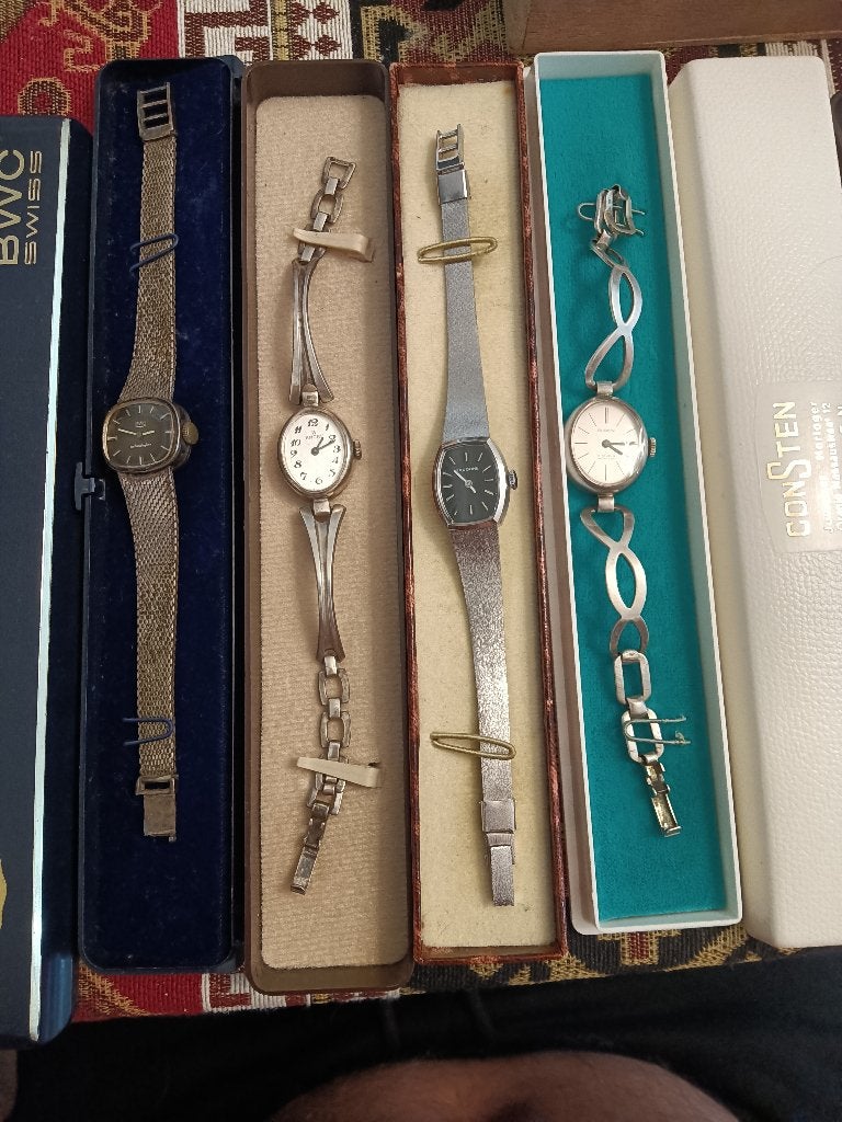 Zilveren horloges, Gebruikt, Overige materialen, Zilver, Ophalen