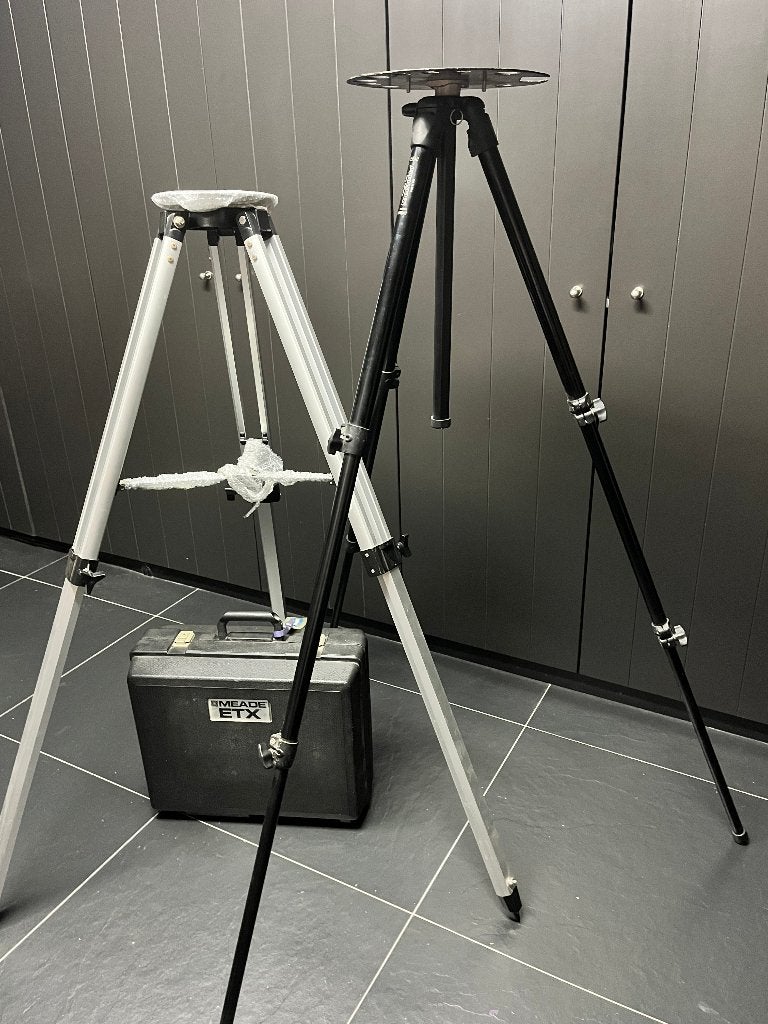 tripods and suitcase for Meade ETX125, Ophalen, Zo goed als nieuw