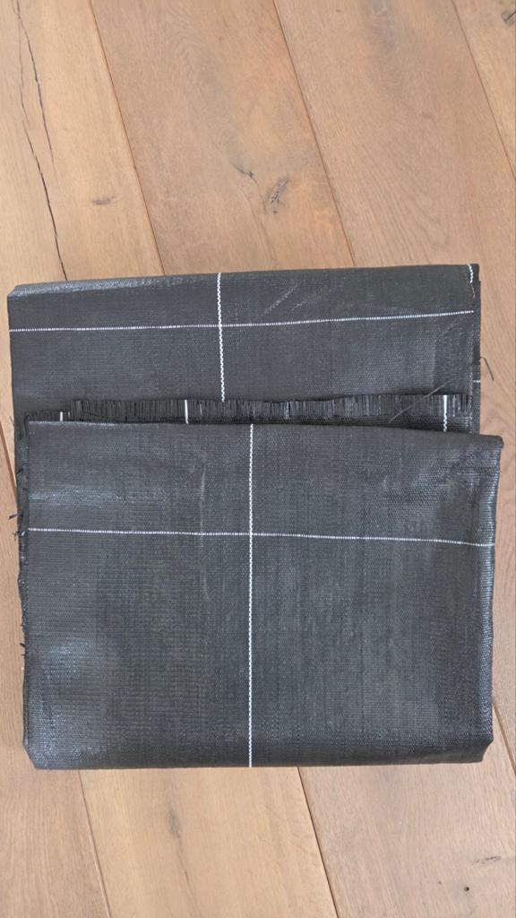 Gronddoek - Zwart - 6x3,20 meter, Caravans en Kamperen, Ophalen, Gebruikt