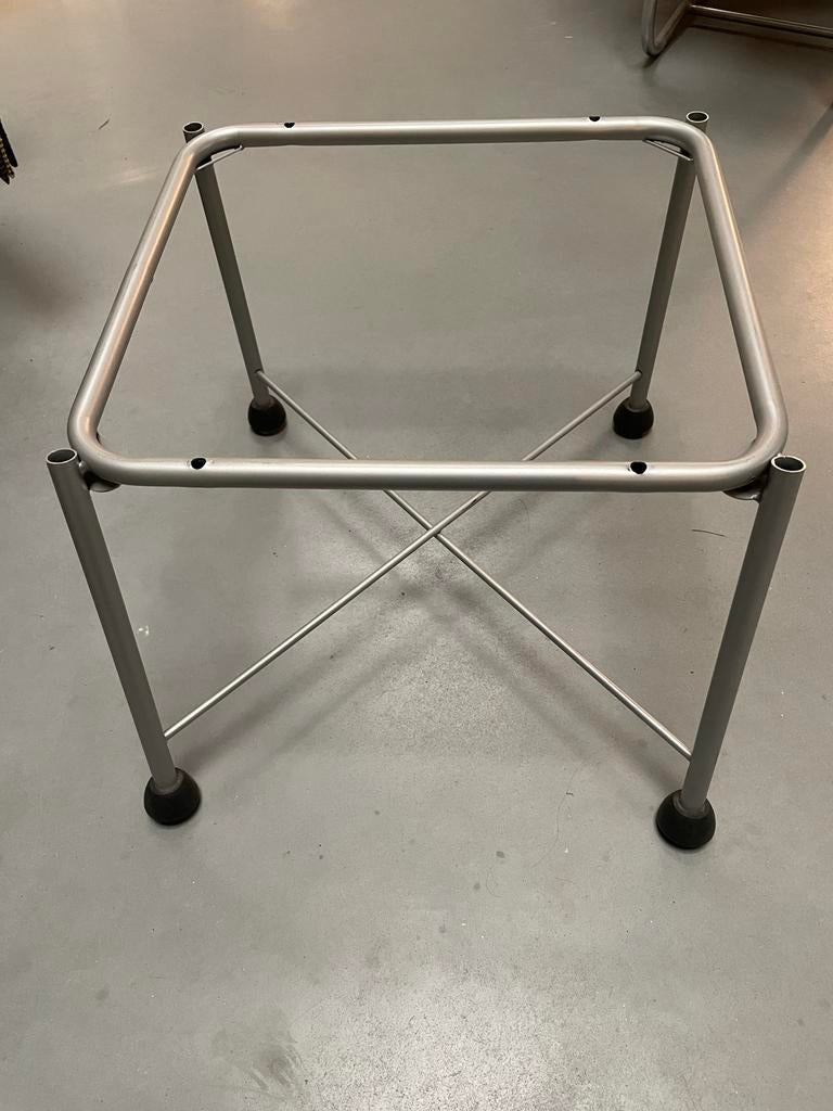 6 onderstellen Montis Chaplin, Huis en Inrichting, Stoelen, Ophalen, Gebruikt, Grijs, Metaal